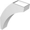 Ekena Millwork 6-in. W x 20-in. D x 28-in. H Thorton Architectural Grade PVC Knee Brace BRCP06X20X28THR - alternate 3